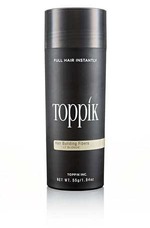 TOPPIK 55g Haarfasern Haarverdichter Streuhaar Schütthaar Hellblond