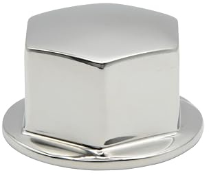 Vinland Marine 316 Stainless Steel Boat Steering Wheel Center Hexogon Nut Thread Size 5/8”-18 for bass Boat Steering Wheel, Hydraulic Steering for Boats, Boat Steering Wheel Center Cap
