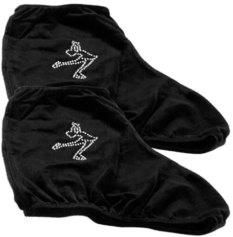 Sosoport Rollschuhstiefel-schutzhüllen 2er-Pack Für Eislaufen Und Hockey Polyester Elastisch Einfach Zu Verwenden