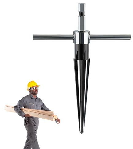 Alésoir Conique - Alésoir Conique À Poignée En T Alésoir À Main Alésoir Conique 3-13 Mm/5-16 Mm Alésoir Conique En Métal Alésoir Conique Pour Trou De Goupille De Pont En Bois Alésoir À Main Alésoir