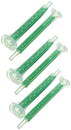 Pyugxab 150 x Static Mixing Tube Mixing Nozzle Syringe 83mm for 50Ml 37Ml Composite Mortar