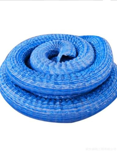HKSDKABOP Tubes d'égout perforés au Sol à pénétration Douce, Tuyau d'infiltration français de 2 Pouces de diamètre Bleu de 1 à 20 m(20m/65.6ft)