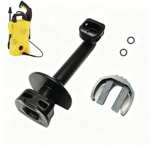 Winkelauslassrohr mit Schelle für Kärcher K1/K2/K3 | Hochdruckreiniger Winkelauslassrohr mit Schelle,Hochdruckreiniger Ersatzteile,für 4.064-047.0, 40640470, 5.064-110.0, 5064110