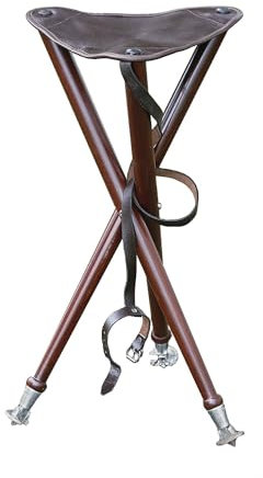 Parforce Dreibein-Ansitzstuhl mit Metallspitzen