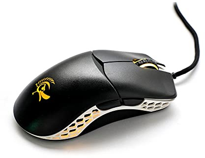 Ducky Feather Lightweight Gaming Mouse 3389 Sensor - (Black & White - Kailh 8.0 Switches)