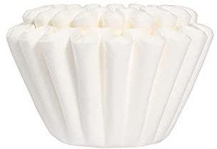 yaoqijie Qualité importée de la qualité 100pcs Panier Filtres à café Convient à 1-4CUPS Bleach Filtre Environmental Papier Fit pour Goutte Café Fit pour Barista Lasting (Color : 1 2cup 50pcs)
