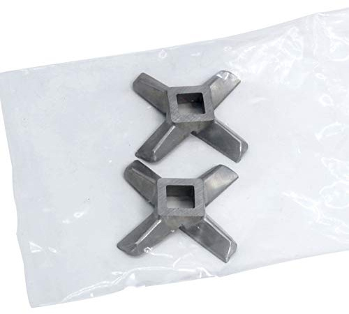 NIDUNO 2pcs Meat Grinder Knife 8# Mincer Blade Spare Parts Replacement For Bosch MFW66020 For Zelmer 886.8 986.8 For Moulinex HV8 HV9 HV10