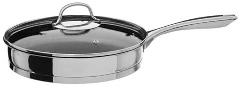 Paris Prix FIVE Simply Smart - Sauteuse en Inox Résilience 28cm Gris