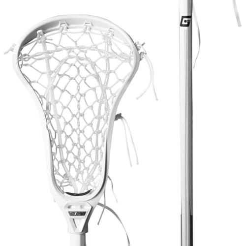 Gait Air 2 Complete Women's Lacrosse Stick with Flex Mesh (White)