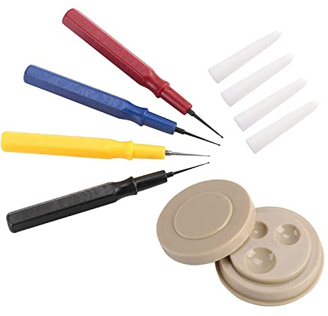 iFutniew Präzisionsölstift, Uhrenölwerkzeug, Öler aus Kunststoff, Reparaturwerkzeug-Set, Uhren-Ölstift, Uhrmacher-Reparaturwerkzeug, siehe abbildung