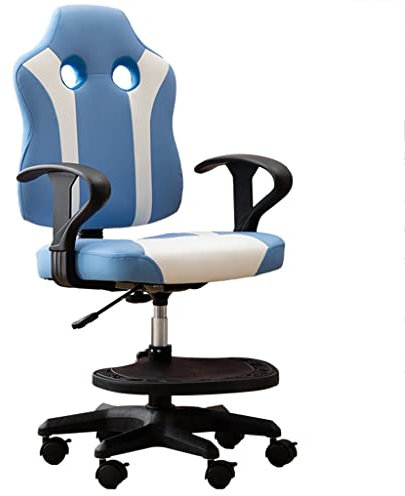 Kinder-Arbeitsstuhl mit Armlehnen, Kinder-Arbeitsstuhl, Heim-Kinderschreibtischstuhl, höhenverstellbarer Kinder-Computerschreibtischstuhl, ergonomischer Stuhl mit Rückenlehne für Schlafzimmer und