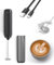 Mousseur à Lait Électrique, Mousseur de Lait Rechargeable USB et Mini pour Café/Café au Lait/Cappuccino/Chocolat Chaud