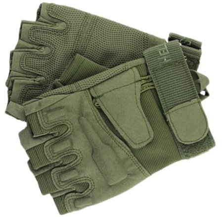 Homoyoyo 1paar Outdoor Halbfingerhandschuhe Für rutschfeste Atmungsaktive Fitness Und Fahrradhandschuhe Für Sport Radfahren Und Gewichtheben XL Zufällige Farbe