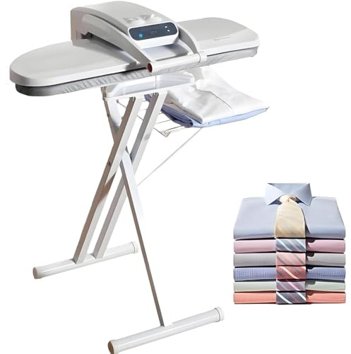 GJBMXSM Prensa De Planchado a Vapor Profesional 1400w/1800w Máquina De Planchado Inteligente Plancha De Vapor 300 Ml Rango De Temperatura: 60-200°C 1400W-WithStand