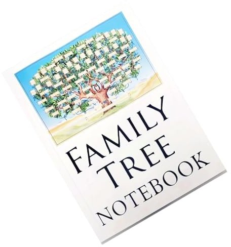 Organizador de genealogía, cuadernos de genealogía, planificador de libros de trabajo para grabación de antepasados de grupo familiar