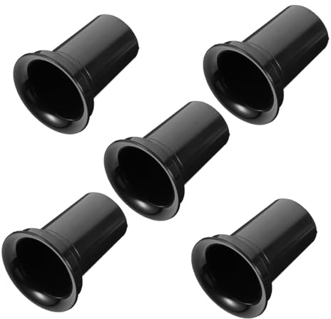 Tubo Porta Subwoofer Nero in Plastica 5 Pezzi per Altoparlanti