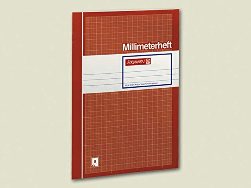 Millimeterheft A4 8Bl