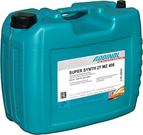 ADDINOL MZ408 SUPER SYNTH, 2-Takt-Motorenöl, vollsynthetisch, 20 L Kanister