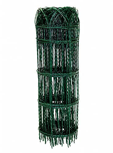 Oypla 10m x 650mm Garden Lawn Border Edging Fencing PVC Coated Wire
