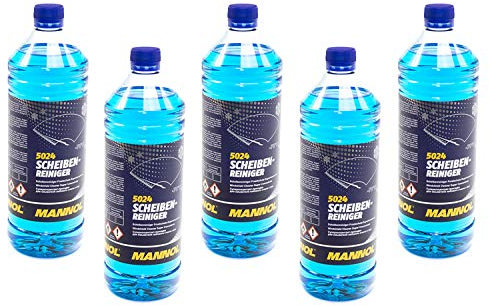 MANNOL Scheiben Reiniger -70° C Winter 5 Stück á 1 Liter
