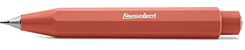 Kaweco SKYLINE SPORT Druckbleistift Fox 0.7 mm HB I Mechanischer Bleistift aus hochwertigem Kunststoff in Trendigem Design I Druck-Bleistift nachfüllbar in Orange I Druckminenbleistift 10,5 cm