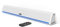 Audible Fidelity Barra de Sonido TV con Bluetooth, Soundbar para Television, Videojuegos, Música, Barras de Sonido Altavoces para TV Home Cinema, Oficina y PC con Mando a Distancia (Blanco)