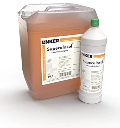 Linker Chemie Superalosol ® - universeller, hochkonzentrierter Neutralreiniger 10,1 Liter Kanister ohne Flasche | Reiniger | Hygiene | Reinigungsmittel | Reinigungschemie |