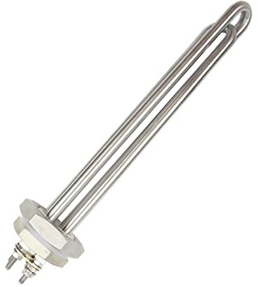 Heating Element DN25 12v 400w Stainless Steel Heating Element Immersion Solar Water Heater Camper 12 Volt Heater (Color : Heater only, Size : 12v 400w BSP)