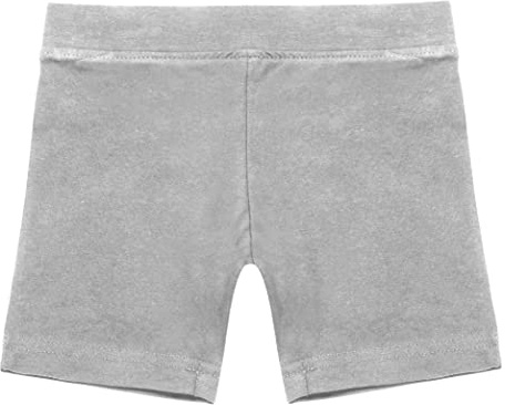 Listers Schoolwear Short de danse pour filles - Short de modestie 100% coton respirant et sûr - Pantalon de vélo extensible pour enfants - Short de cyclisme pour filles Taille 4-16 ans Noir, gris, 13