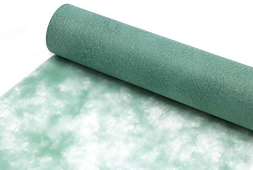 DecoHomeTextil Deco Himmel Vlies Tischläufer Tischband Salbeigrün 30 cm x 25 Meter Dekoration Dekor