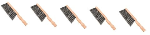MAGICLULU 5St Kaminbürste Pinsel küche Kitchen Brush scopa Tischzubehör Desktop-Zubehör Herdbürste Kamin reinigungswerkzeug das Bett Bettbürste Schreibtischbürste Staubbürste Holzgriff