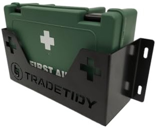 First Aid Kit & Holder 1-10 Person Van Workshop – TradeTidy Black