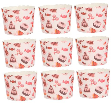Cabilock 200 Piezas Molde Para Muffins De Papel Para Hornear Molde Desechable Para Cupcakes Para Muffins Para Uso El Hogar Para Hornear Pasteles