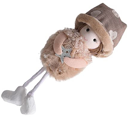 Cabilock Weihnachtsengel Anhänger Geweih Design Angenehm Leicht Kreativ Weihnachtsbaum Schmuck Dekoration Geschenk Festliche Stimmung