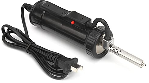 Electric Solder Sucker - 30W Automatic Desoldering Pump with 3 Suction Tips, Handheld Tool for DIY Repairing and Welding