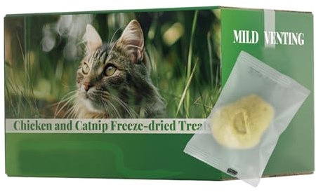 Generisch Katzengras Leckerlis | 16X Kauspielzeug Zur Zahnungshilfe - Essbare Katzenkauartikel Zur Verdauung & Zahnpflege Einzelverpackt