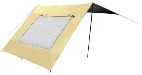 Auto Markennisation - Oxford Stoff im Freien Campingzelt | Wasserdichtes Baldachin -Schatten mit Bildschirm | Faltbarer Sonnendach -Markisen - Van | UV-resistentes Autozelt für Überlandung, Camp