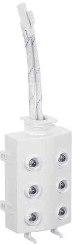 Veemoon Lámpara LED para Refrigerador Cable de 80 Mm, Bombilla Pequeña de Repuesto Compatible, Luz Fría Consumo para Electrodomésticos, Iluminación Interior para Nevera y Congelador