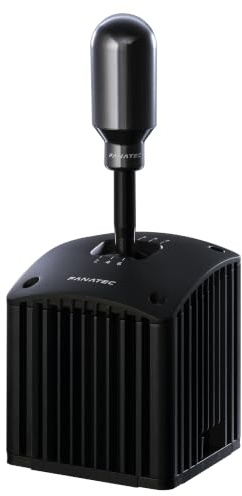 FANATEC ClubSport Shifter SQ V1.5 med USB-adapter – PC, PS5/PS4, Xbox | Helmetallkonstruktion, H-mönster och sekventiella lägen, växelhämmare, spakmotstånd, flera monteringsalternativ