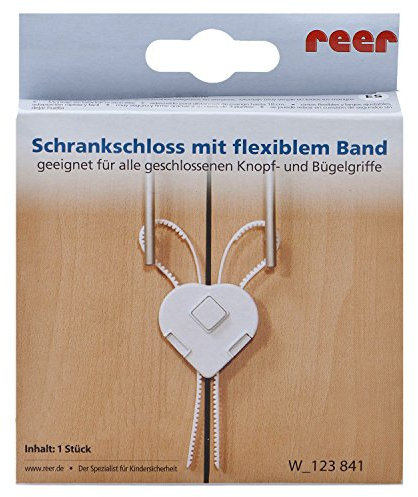 Reer 7107 - Schrankschloss, weiß