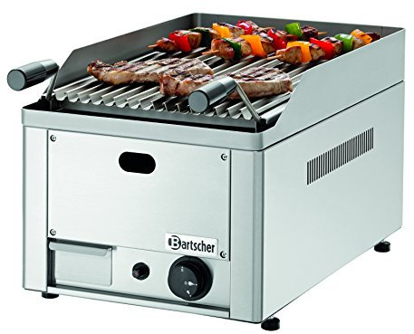 Bartscher Lavasteingrill, Gas 40, Breite 330 Tischgerät