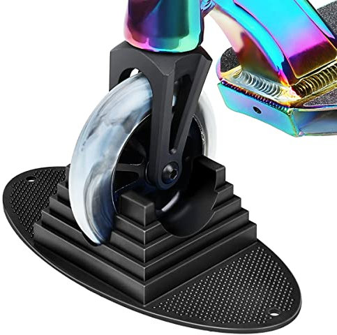 VOKUL Universal Stunt Scooter Stand: Roller Ständer mit Extra Stabiler Passend für Razor, Madd Gear, Lucky, Phoenix, Bezirk, Mehr Adult Kick Stunt Scooter (Schwarz)