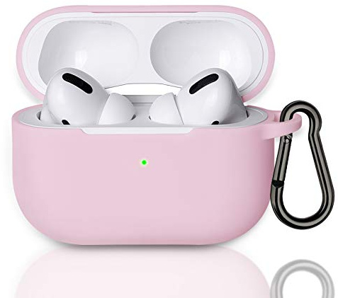 MATEPROX Schutzhülle für AirPods Pro Case Hülle, Ultradünnes Silikonhülle Kompatibel mit AirPods Pro, Unterstützt kabelloses Laden