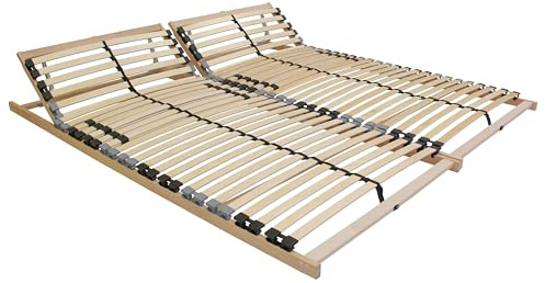 Easy 4 All BeCo Lattenrost mit verstellbarem Kopfteil, Größe:180 x 200 cm