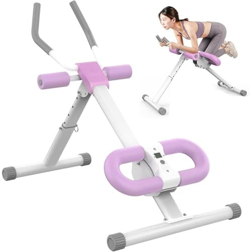 GHRERTX Bauchmuskeltrainingsgerät, Bauchtrainer, faltbares Bauchmuskeltrainingsgerät, Core- und Bauchmuskeltrainer for das Fitnessstudio zu Hause, Bauchmuskelgerät, for das Bauchmuskeltraining