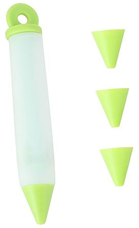 CIYODO Penna Decorativa per Dolci in Silicone Strumento Multifunzionale Facile da per Decorare Torte e Cupcake Accessorio per Tutti