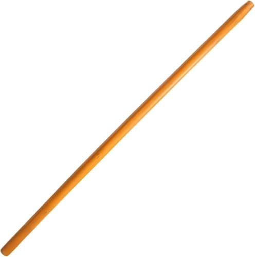 WY8 Replacement Shovel Handle 120cm Solid Wood –3.5cm Diameter Universal Wooden Shaft for Shovel, Spade, Fork – Smooth Tapered End – Durable Birch Construction – Comfortable Grip
