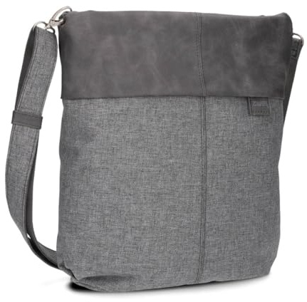 Zwei Damen Umhängetasche Olli OT12 Crossbody-Bag 7 Liter strapazierfähige & wasserabweisende Schultertasche, hochwertige Qualität, Schlüsselring, zusätzlicher Schultergurt, Geheimfach