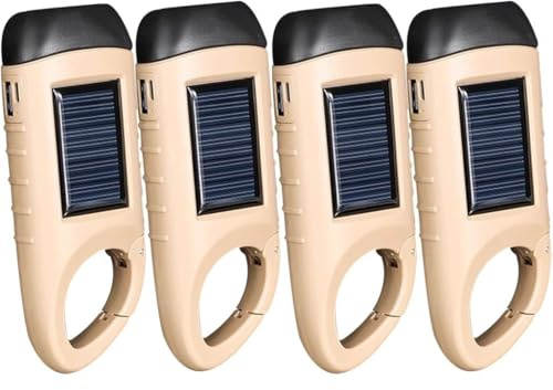 Juego De Linternas con Dinamo De 2, 4, 6, 8 Y 10 Piezas, Linterna con Generador Manual ABS Resistente Al Agua, Recargable con Energía Solar, Manivela Y USB.(B,Set 2)