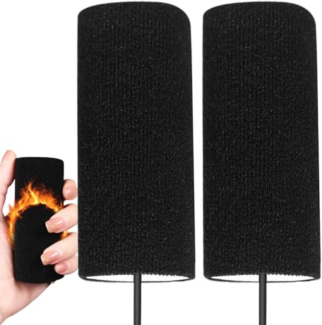 Husoiuy Coprimano Riscaldati Per Motociclette,Riscaldati Per Motocicli,Fascie Termiche Manubri Scooter Invernali - Per Adulti Uomini e Donne, per Ciclismo e Motociclismo, Pendolarismo Invernale con